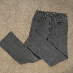 Old Navy Straight Fit Gray Jeans
